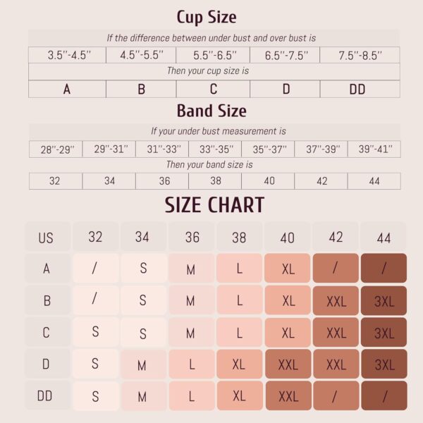 Scalloped Women Bras No Underwire Wireless Seamless Bra Push Up  Full Coverage Comfort Raceback Everyday Bra - Image 2
