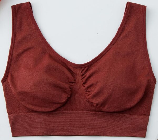 Women Comfort Wirefree  Unpadded Sleep Yoga Bra - Image 2
